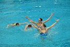 Artistic Swim vs TWC  Wheaton College Artistic Swimming vs Texas Women’s College. - Photo By: KEITH NORDSTROM : Wheaton, Artistic Swimming